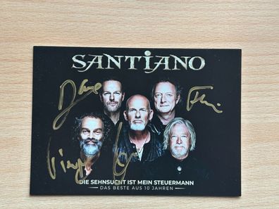 Santiano Autogrammkarte original signiert #S613