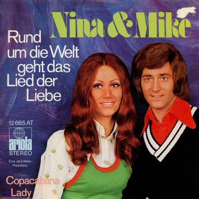 7" Nina & Mike - Rund um die Welt geht das Lied der Liebe
