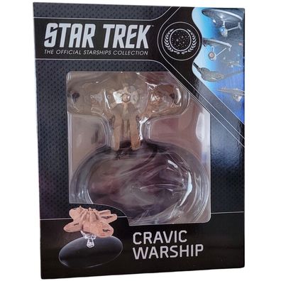 Cravic Warship Eaglemoss Star Trek the official starships collection - no mag