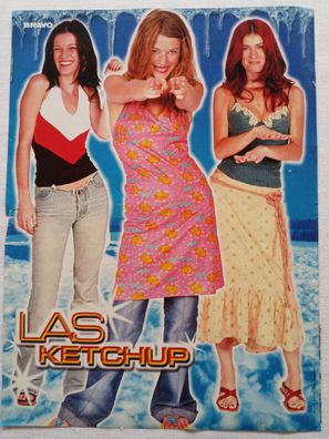 Originales altes Poster las Ketchup