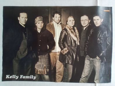 Originales altes Poster Brosis + Kelly Family