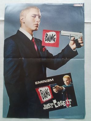 Originales altes Poster Eminem + Jojo