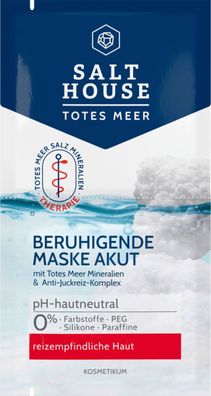 Salthouse Totes Meer beruhigende Maske Akut 2 x 7 ml