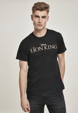 Merchcode T-Shirt Lion King Logo Tee Black