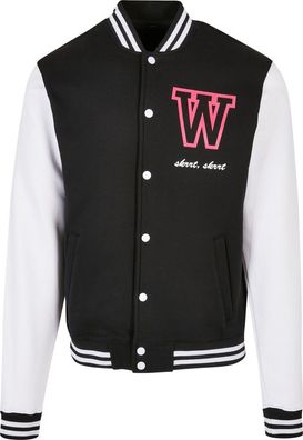 Mister Tee Wonderful College Jacket Blk/ Wht