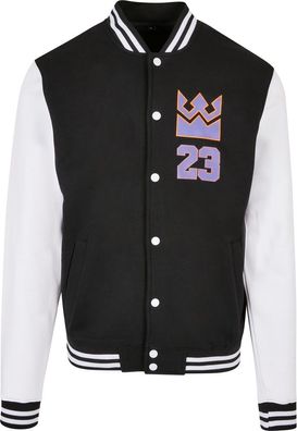 Mister Tee Haile The King College Jacket Blk/ Wht