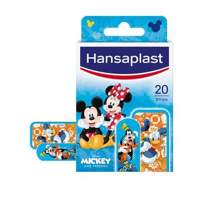 Hansaplast Mickey & Friends 20 Strips - B078HP443K | Packung (20 Stück)