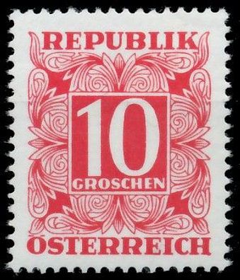 Österreich Portomarken Nr 237z postfrisch X7125F6