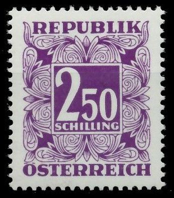 Österreich Portomarken Nr 255z postfrisch X7126CA