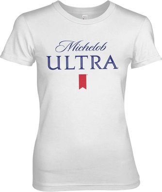 Michelob Ultra Girly Tee Damen T-Shirt White