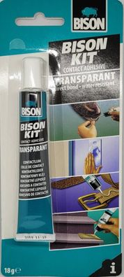 BISON Kit Kontaktkleber Transparent Wasserfest
