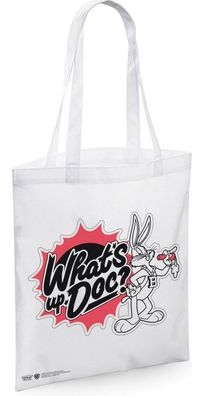 Looney Tunes What's Up, Doc Tote Bag Tasche White