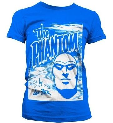 The Phantom Sketch Girly T-Shirt Damen Blue