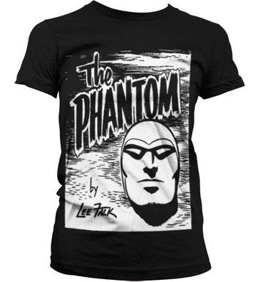 The Phantom Sketch Girly T-Shirt Damen Black