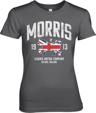 Morris Motor Company Girly Tee Damen T-Shirt Dark-Grey