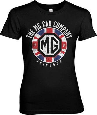 The MG Car Company 1924 Girly Tee Damen T-Shirt Black