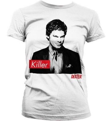 Dexter Killer Girly T-Shirt Damen White