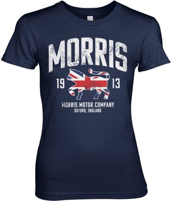 Morris Motor Company Girly Tee Damen T-Shirt Navy