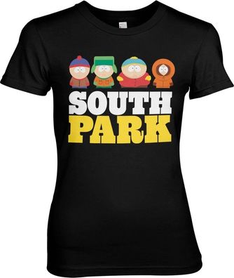 South Park Girly Tee Damen T-Shirt Black