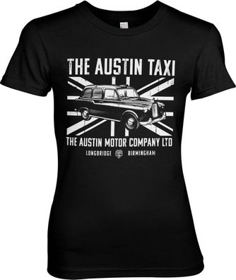 Austin Healey The Austin Taxi Girly Tee Damen T-Shirt Black