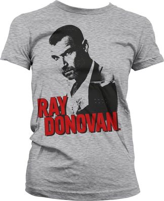 Ray Donovan Girly Tee Damen T-Shirt Heather-Grey