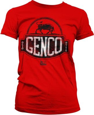 The Godfather Genco Olive Oil Girly Tee Damen T-Shirt Red
