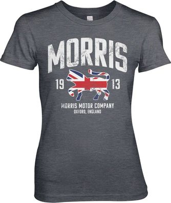 Morris Motor Company Girly Tee Damen T-Shirt Dark-Heather