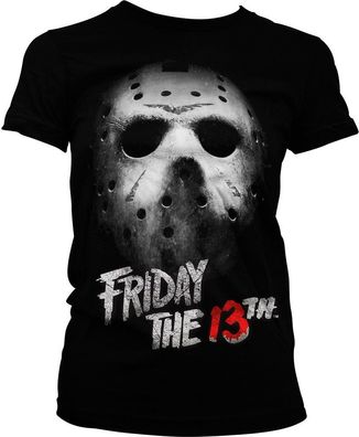 Friday The 13th Girly Tee Damen T-Shirt Black