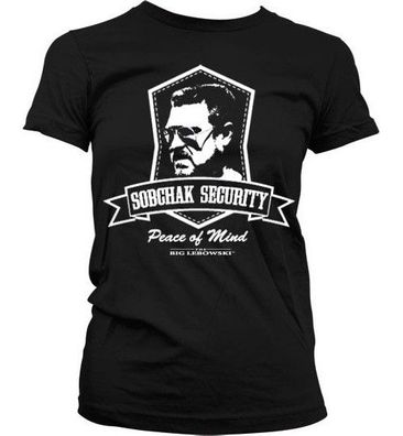 The Big Lebowski Sobchak Security Girly T-Shirt Damen Black
