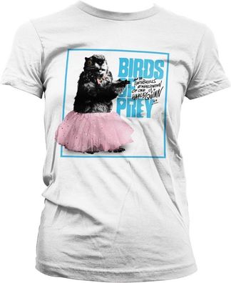 Birds Of Prey Gopher Tutu Logo Girly Tee Damen T-Shirt White