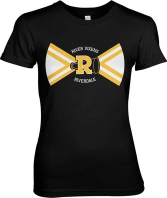 Riverdale River Vixens Girly Tee Damen T-Shirt Black