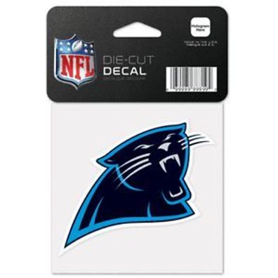 Carolina Panthers Aufkleber Logo American Football Blau
