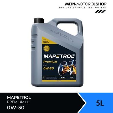 Mapetrol Premium LL 0W-30 5 Liter