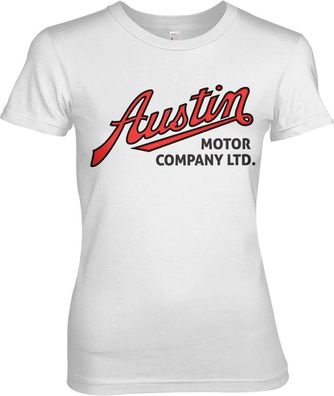Austin Healey Austin Motor Company Girly Tee Damen T-Shirt White