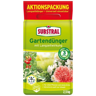 Substral® Gartendünger mit Langzeitwirkung 2,5 kg