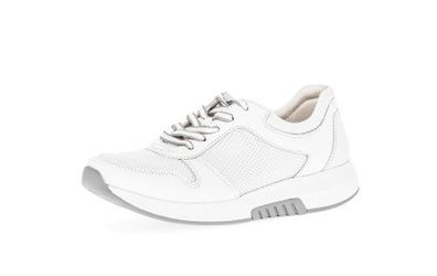 Gabor Shoes Sneaker - Weiß / Grau Leder/ Synthetik