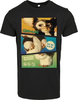 Merchcode T-Shirt Gremlins Split Poster Tee Black