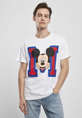 Merchcode T-Shirt Mickey Mouse M Face White