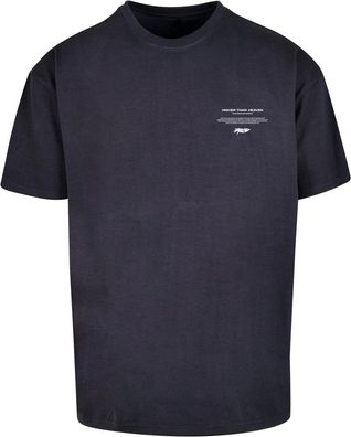 MJ Gonzales T-Shirt Higher Than Heaven (6) Heavy Oversize Tee Navy