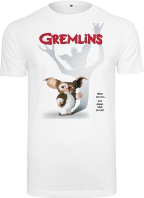 Merchcode T-Shirt Gremlins Poster Tee White