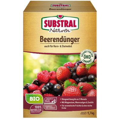 Substral® Naturen® BIO Beerendünger 1,7 kg für bis zu 34 Sträucher