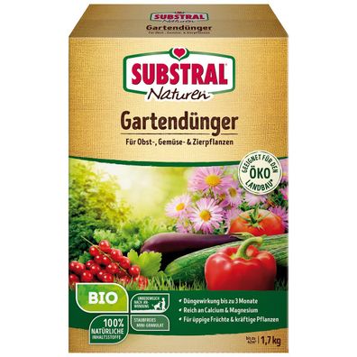 Substral® Naturen® BIO Gartendünger 1,7 kg für bis zu 42 m²