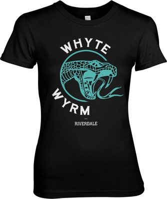 Riverdale Whyte Wyrm Girly Tee Damen T-Shirt Black