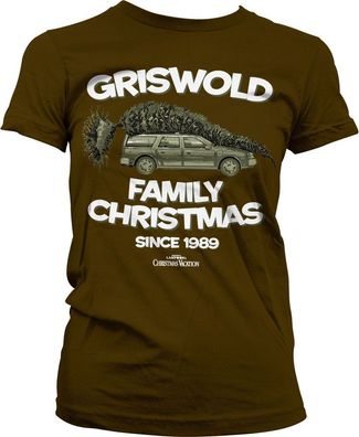 National Lampoon's Christmas Vacation Griswold Family Christmas Girly Tee Damen T-...
