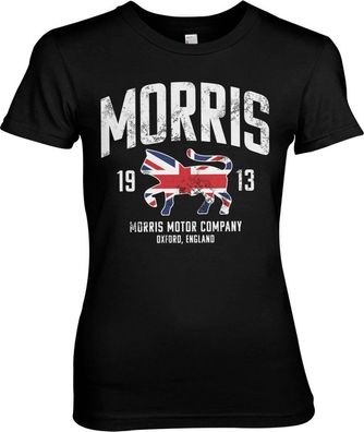 Morris Motor Company Girly Tee Damen T-Shirt Black