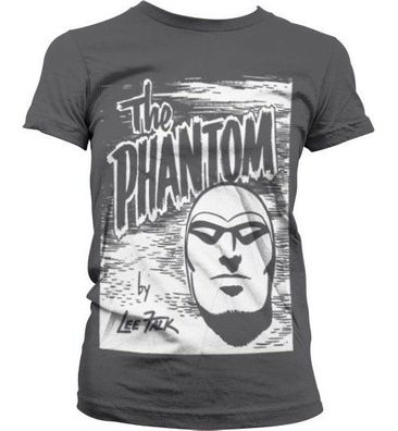 The Phantom Sketch Girly T-Shirt Damen Dark-Grey