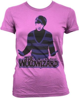 The Big Bang Theory The Wolowizard Girly T-Shirt Damen Pink