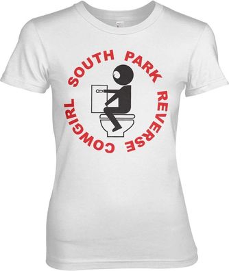 South Park Reverse Cowgirl Girly Tee Damen T-Shirt White