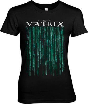 The Matrix Girly Tee Damen T-Shirt Black