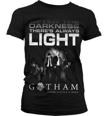 Gotham After Darkness Girly T-Shirt Damen Black